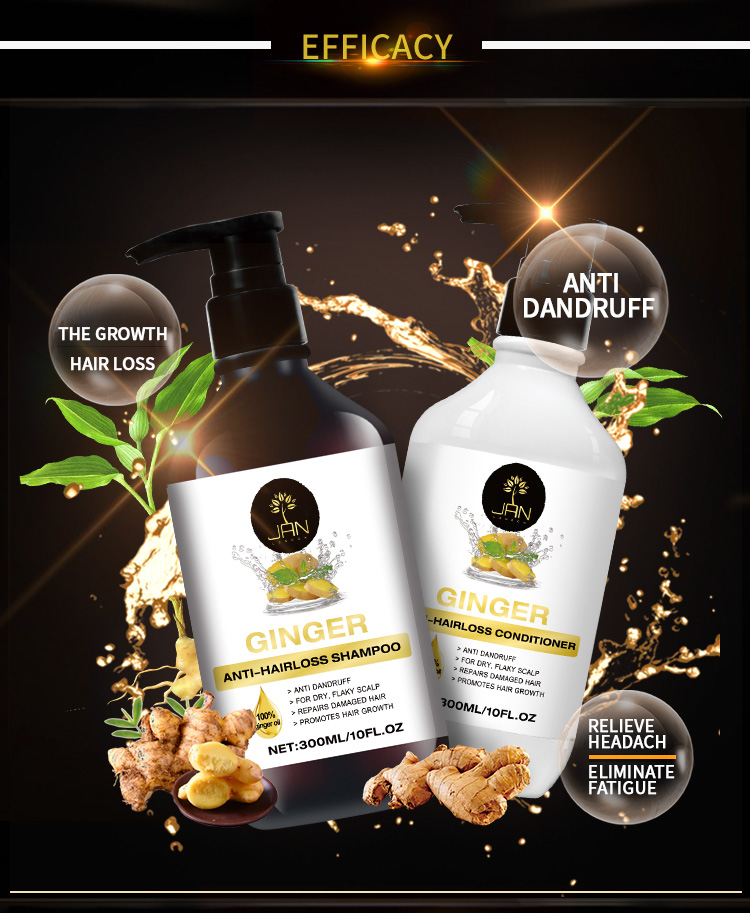 Shop Ginger Shampoo & Conditioner Set in UK Jan London