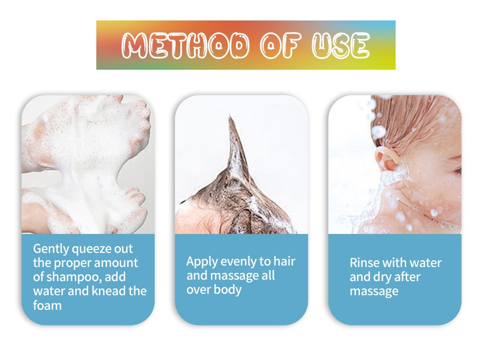 Kids: Shampoo, Conditioner & Body Wash - All in One 6 Kids: Shampoo, Conditioner & Body Wash - All in One