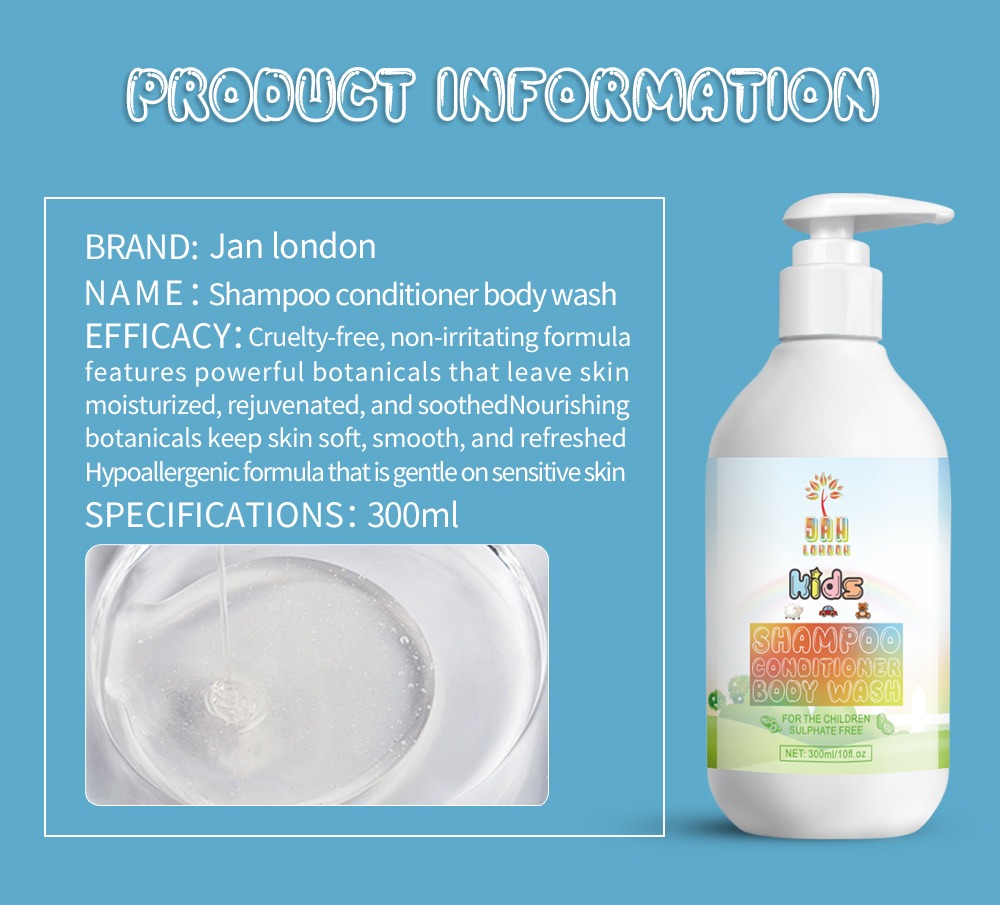 Kids: Shampoo, Conditioner & Body Wash - All in One 5 Kids: Shampoo, Conditioner & Body Wash - All in One