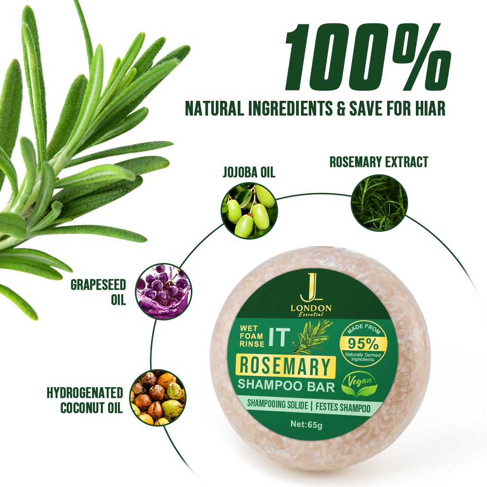 Rosemary Shampoo Bar 8 Rosemary Shampoo Bar