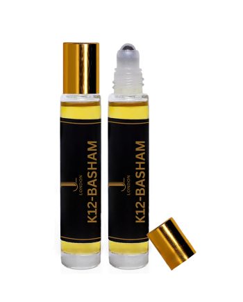 ATTAR OIL: Unisex Perfume Oil | Non-Alcoholic & Vegan Ittar Roll-On Perfume, 10ml - (K12-BASHAM)
